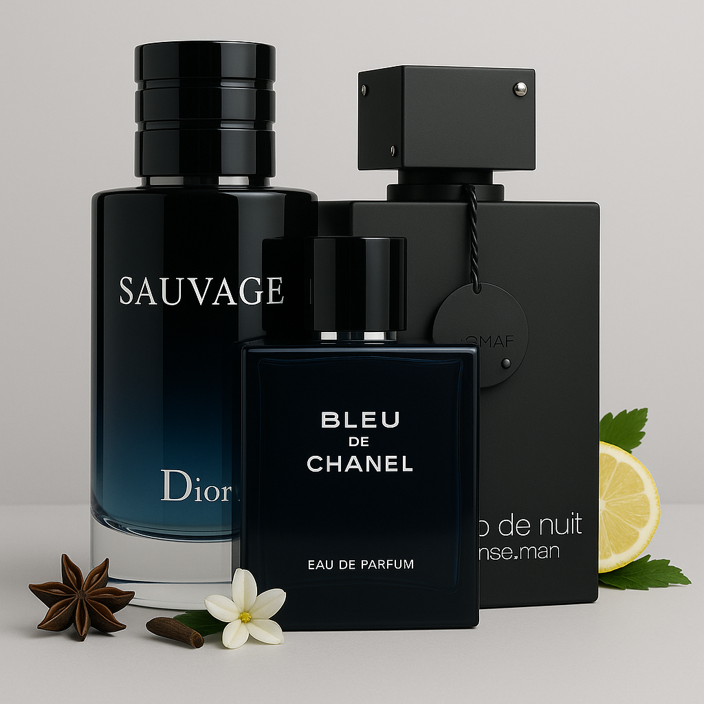 COMBO CLUB DE NUIT, SAUVAGE, BLEU