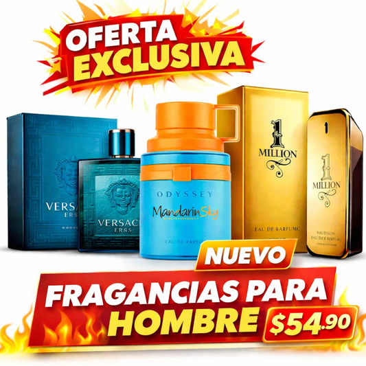 ¡MANDARIN SKY, VERSACE EROS Y ONE MILLION!