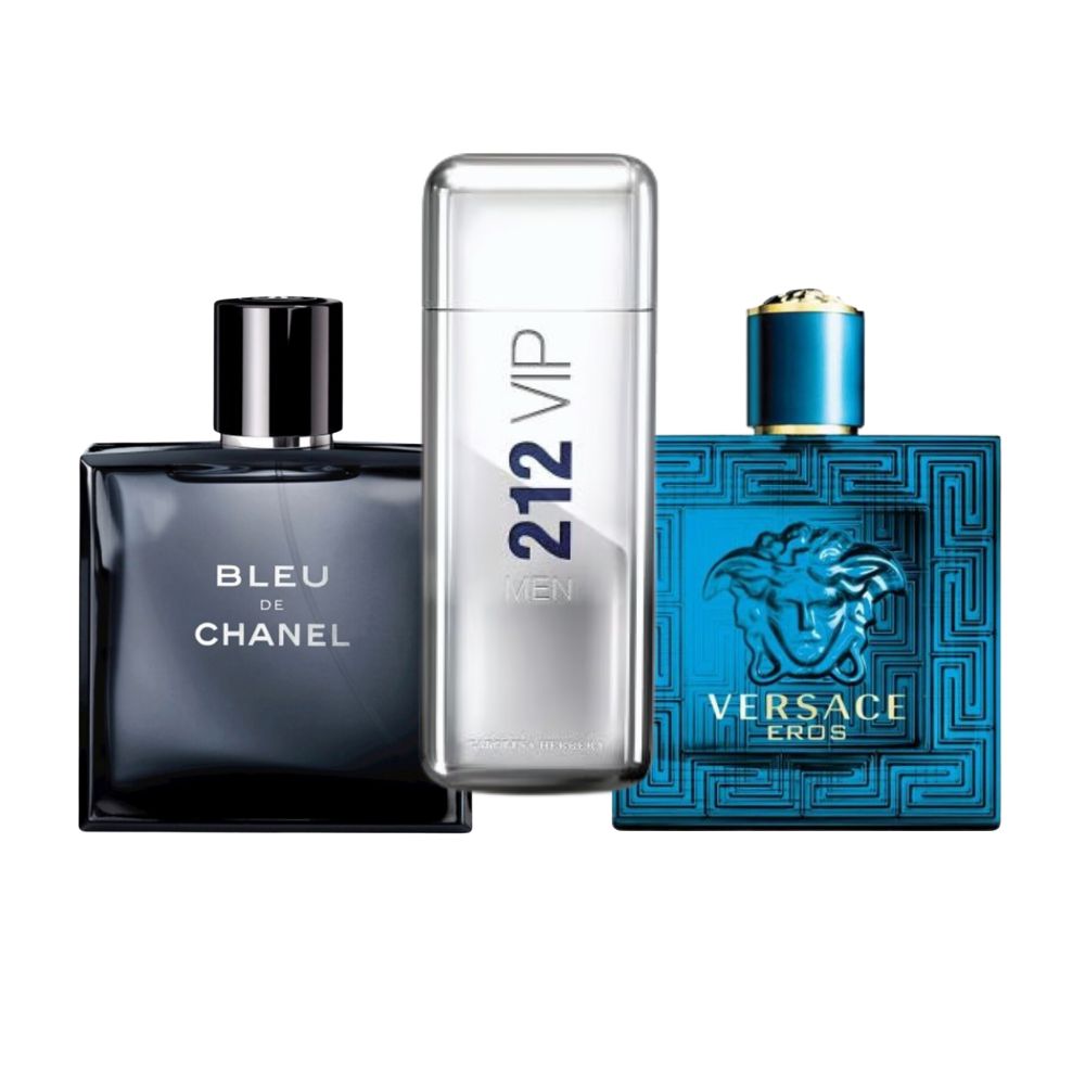 ¡VERSACE EROS, BLEU DE CHANEL, 212 VIP MEN!