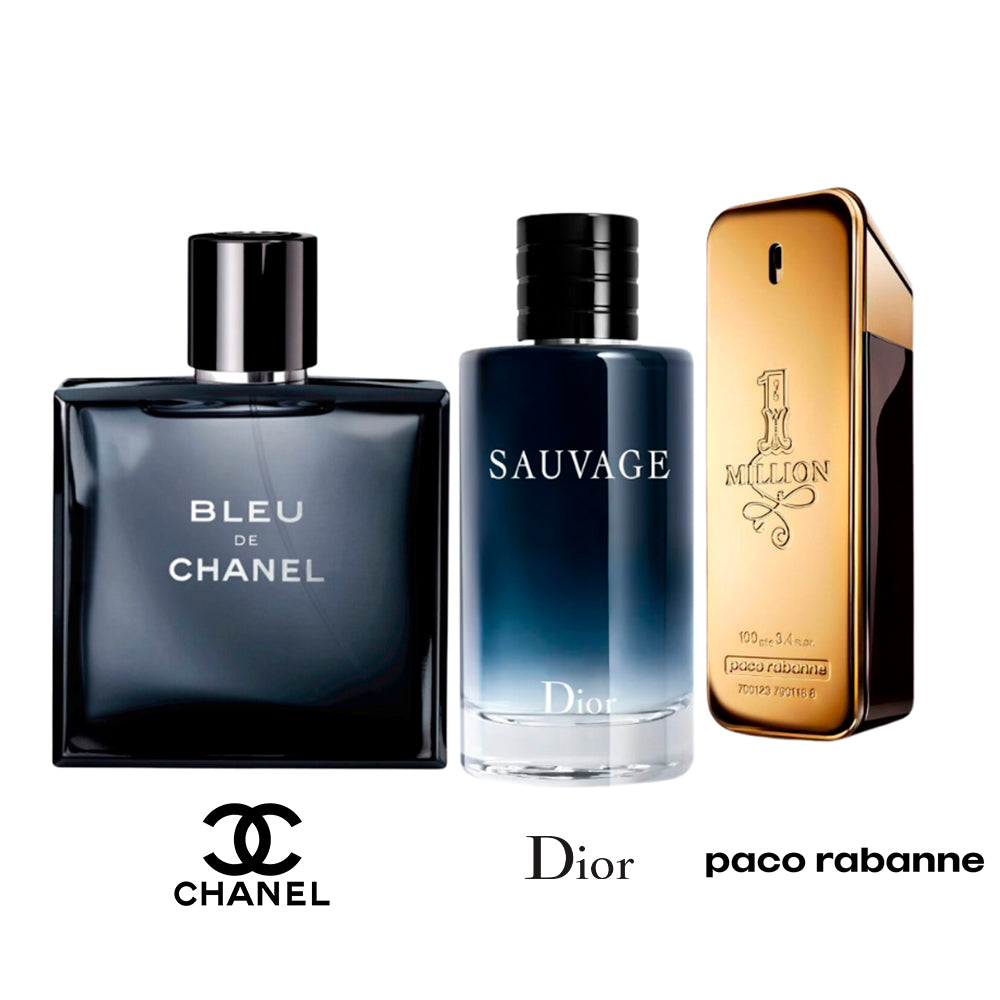 ¡SAUVAGE DIOR, BLEU DE CHANEL, ONE MILLION!